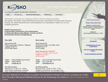 Tablet Screenshot of kosko.de